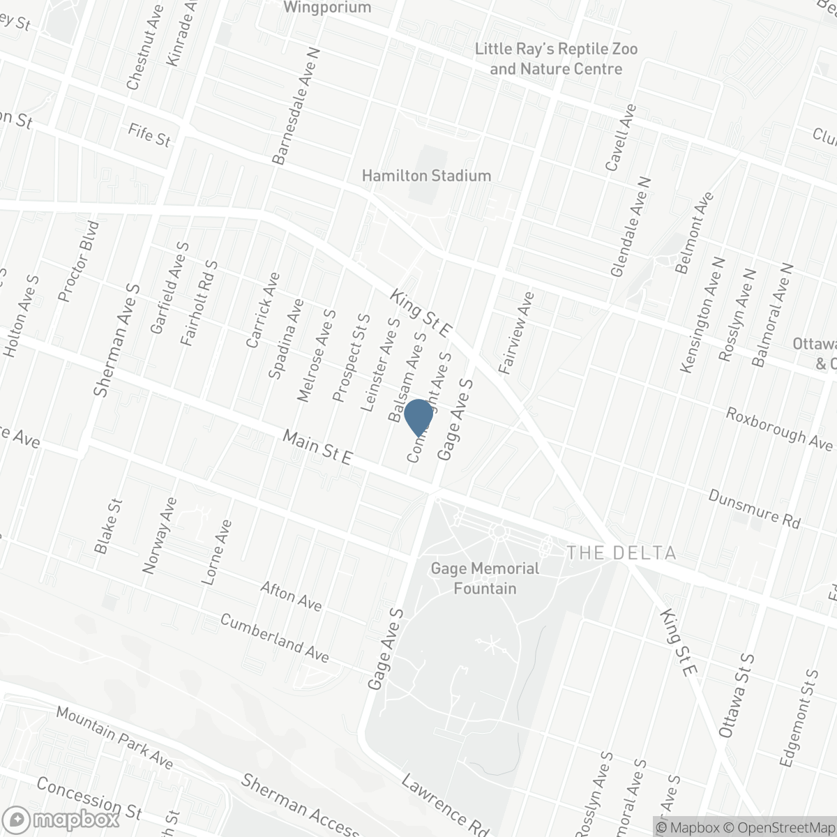 58 CONNAUGHT Avenue S, Hamilton, Ontario L8M 3C5